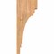 Ekena Millwork Pescadero Smooth Corbel, Western Red Cedar, 5 1/2"W x 10"D x 26"H COR06X10X26PEC00SWR - alternate 4